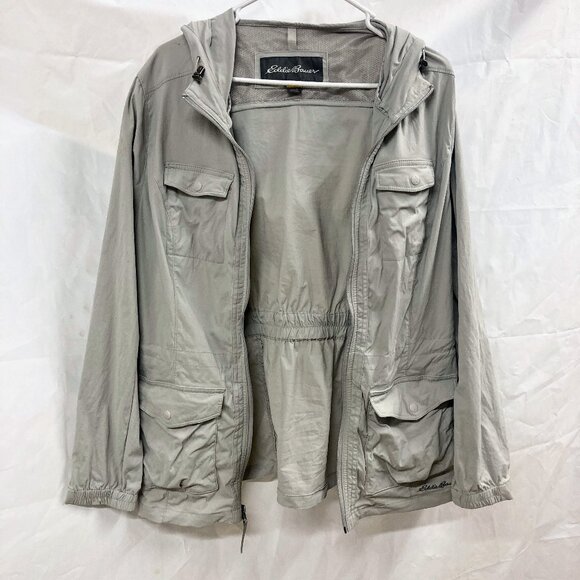 Eddie Bauer travel jacket, lightweight, lots of pockets! - Picture 1 of 5